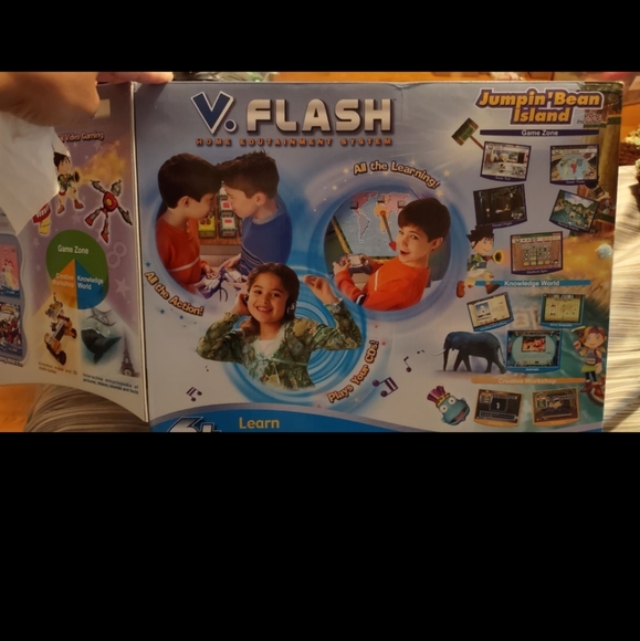 Brand new, Sealed Vtech V.Flash Home Edutainment System - Picture 2 of 10